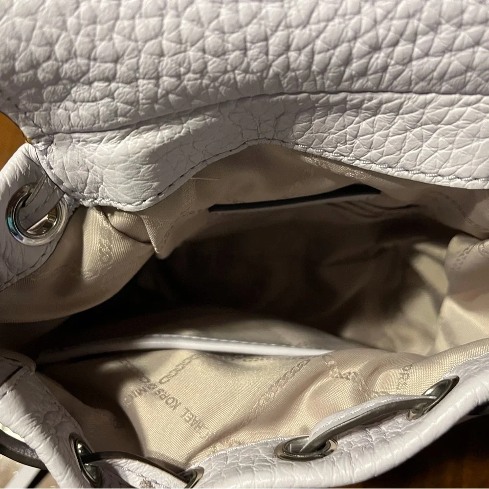 Michael KorsViv soft lilac mist Extra-small Pebbled Leather Mini Backpack - Picture 16 of 16